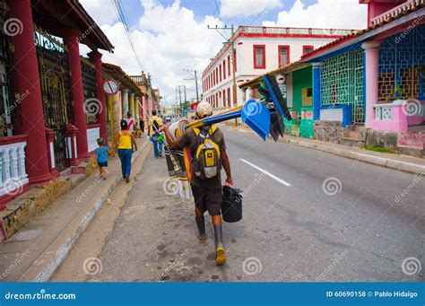 Pinar Del Rio Cuba September 10 2015 Downtown Editorial Stock