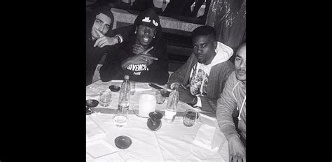 Photo Anthony Alcaraz des Anges 9 en plein dîner avec Paul Pogba