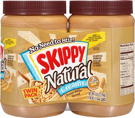 Amazon Smucker S Natural Creamy Peanut Butter 26 Ounces Pack Of