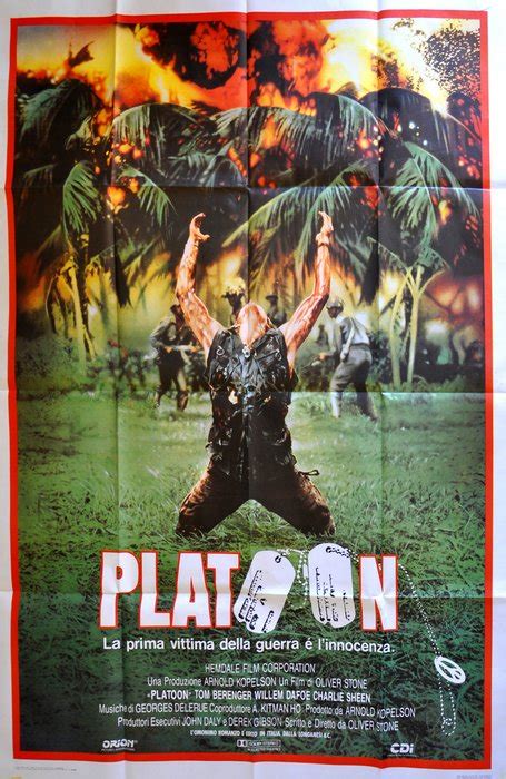 Platoon (Oliver Stone) - 1987 - Catawiki