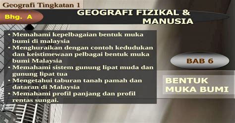 Pdf Geografi Tingkatan 1 Geografi Fizikal And Bhg A Bvsscrappylife