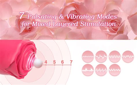 Amazon Rose Toy Rose Sex Stimulator For Women MHYNNR Pulsating Rose Sex Toy Vibrator