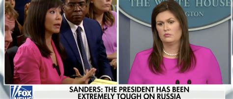 Sarah Sanders Says Media ‘Continue To Obsessively Cover’ Trump And ...