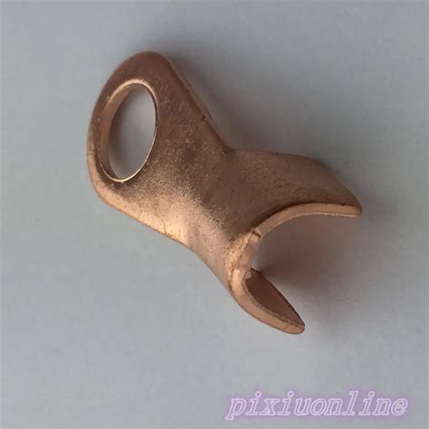 Pcs For Wire A Mm Dia Copper Circular Splice Terminal L Y Wire Naked Connector High