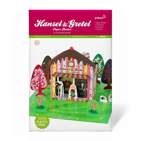 Hansel And Gretel Paper Theater Papercraft Kit Paper Toy Etsy