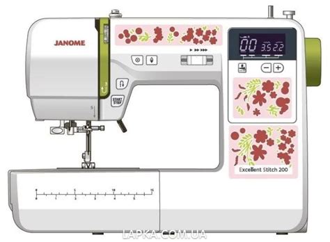 Компьютерная швейная машина Janome Excellent Stitch 200 ᐉ цена 12558 ...