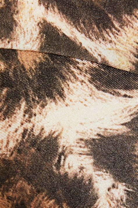 ZIMMERMANN Leopard Print Bandeau Bikini Top THE OUTNET