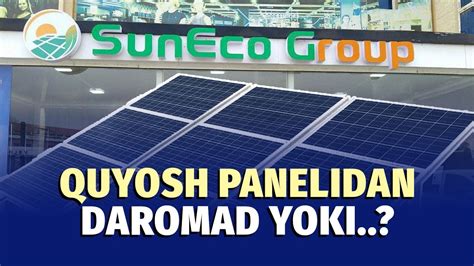 Internetda Yana Bir Shubhali Loyiha Sun Eco Odamlarni Quyosh