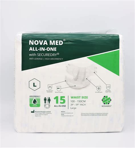 Buy Nova MedAll In Ones Incontinence Pads Incontinence Slips Adult