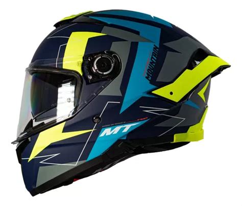 Casco Mt Thunder 4 Sv Mountain C7 Azul