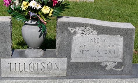 Inez Wilson Tillotson 1919 2004 Homenaje De Find A Grave