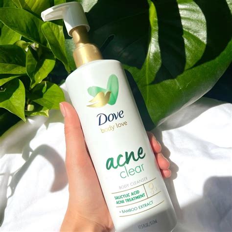 Dove Acne Clear Body Cleanser Herzessentials