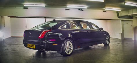 Black Jaguar XJ Limousines | Mortons Funeral Hire