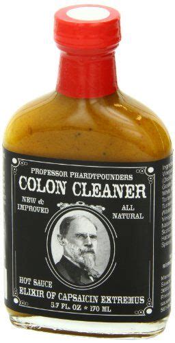 Review Professor Phardtpounders Colon Cleaner Hot Sauce Hot Sauce Sauce Clean Colon