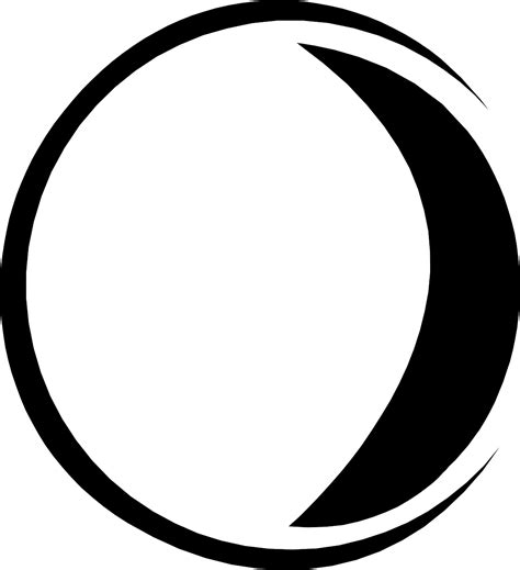 Free Crescent Moon Clipart Black And White Download Free Crescent Moon