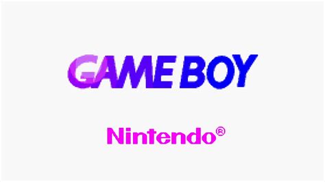 Nintendo Game Boy Advance Boot Animation Youtube