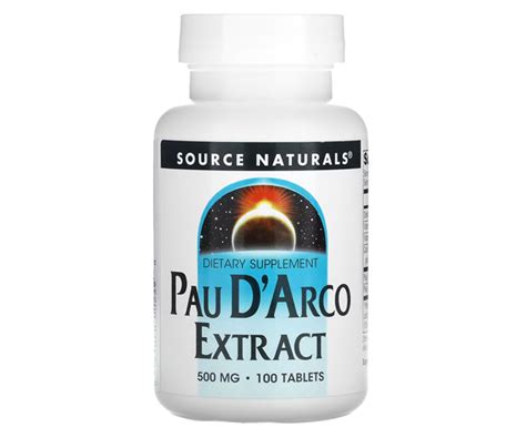 Купить Пау Дарко Source Naturals (Pau D'Arco) 500 мг в Киеве | FOODOK