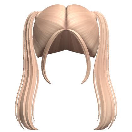 High Wavy Preppy Pigtails In Blonde Roblox