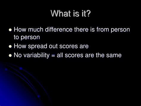 variability powerpoint    id