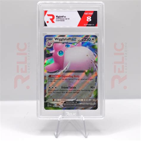 Wigglytuff Ex 2023 Pokemon Sandv 151 Graded Card
