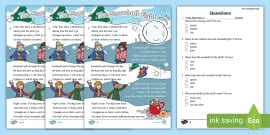 KS1 The Owl And The Pussy Cat Differentiated Comprehension