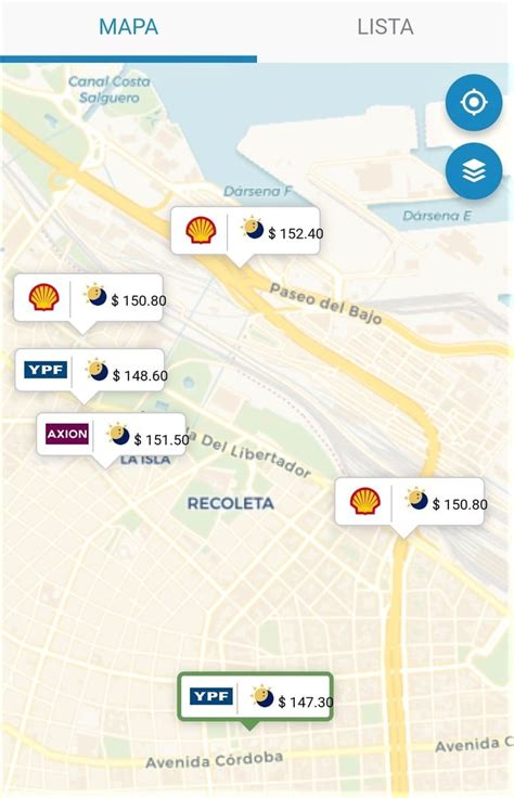 Suba de la nafta cómo ubicar en segundos la estación de servicio más