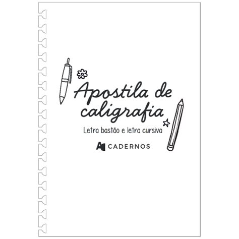 Apostila De Caligrafia Pdf Grátis Para Adultos - Refil Apostila de Caligrafia para Adultos Letra Bastão e Cursiva 100 ...
