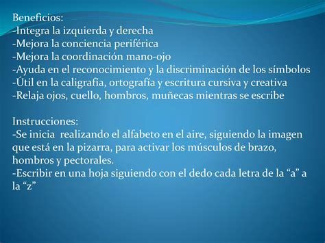 Gimnasia Cerebral Ejercicios 13