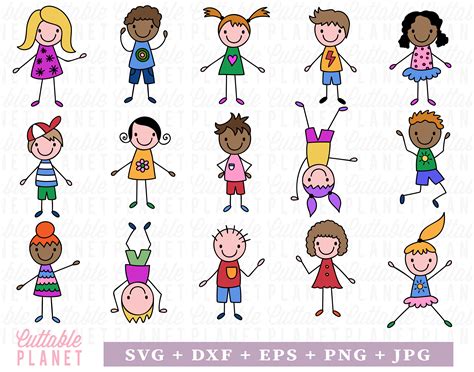 Stick Figure Clip Art Printable