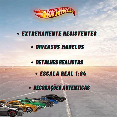 Hot Wheels Hot Wheels C 10 Carrinhos Sortidos Original Shopee Brasil