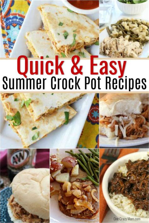 Summer Crock Pot Recipes Over 25 Crock Pot Recipes For Summer