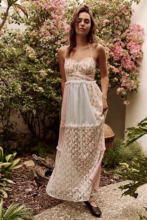 For Love And Lemons Elula Maxi Dress Free People Uk