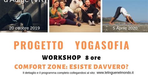 PROGETTO YOGASOFIA WORKSHOP COMFORT ZONE ESISTE DAVVERO 8 Ore