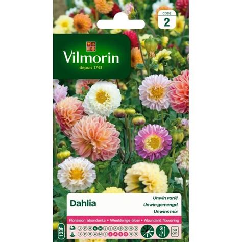 Vilmorin Dahlia Unwin Vari Cdiscount Jardin