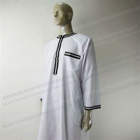 Купить Новый дизайн арабского thobe для мужчин Исламская одежда мужчин ...