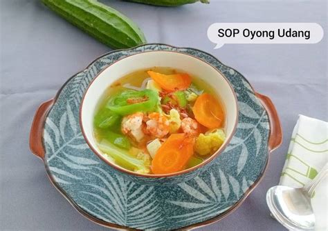 Resep Sop Oyong Udang 🍤 Oleh Oktaviani Bund Keyl Cookpad