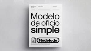 Modelo De Oficio Simple En Word Per