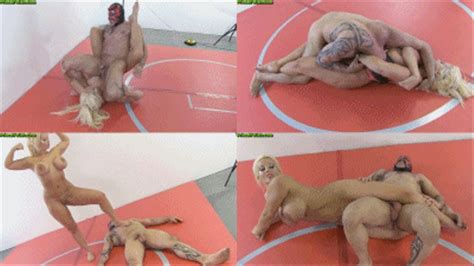 Nude Domination Match Alura V BT BT DESTROYED MP Optimum Primal S GIRLS GRAPPLING
