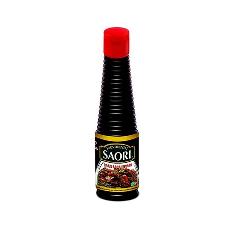 Jual SAORI SAUS LADA HITAM BOTOL 133 ML Shopee Indonesia