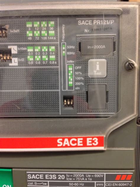 Circuit Breaker Abb Sace E S Iu U Withdrawable Incl Pr P