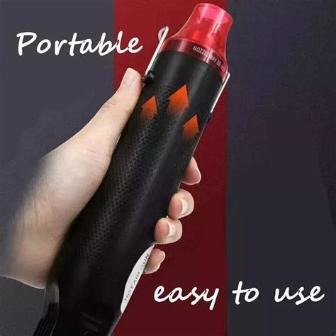 Mini Heat Gun DIY Electric Nozzles Tool Hot Air Gun Embossing Drying Paint USA EBay