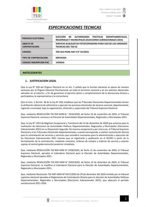 Pdf Especificaciones Tecnicas Portada Dokumen Tips