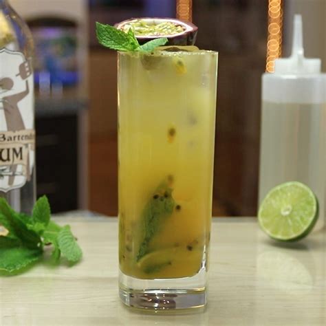 Passion Fruit Mojito Passion Fruit Mojito Mojito Recipe Passion