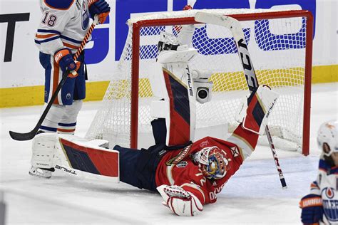 Sergei Bobrovsky Makes 32 Saves As Panthers Shut Out Oilers 3 0 In Game