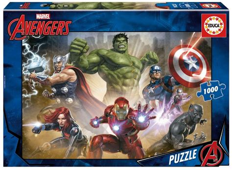 Los Mejores Puzzles De Personajes De Marvel Juegos De Mesa Y Puzzles