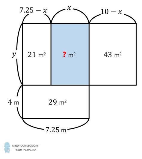 Area Maze Puzzle Mind Your Decisions