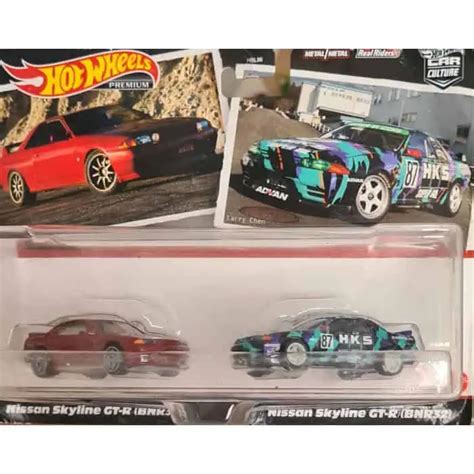 Embalagem Danificada Hot Wheels Premium Car Culture Nissan Skyline Gt