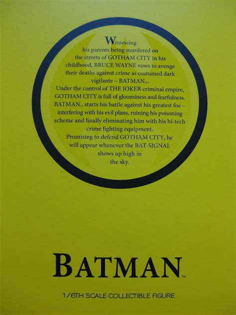 Desmond Collection Hot Toys Dx Batman Version