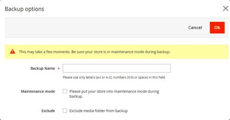 How To Create Magento Backup In 3 Steps
