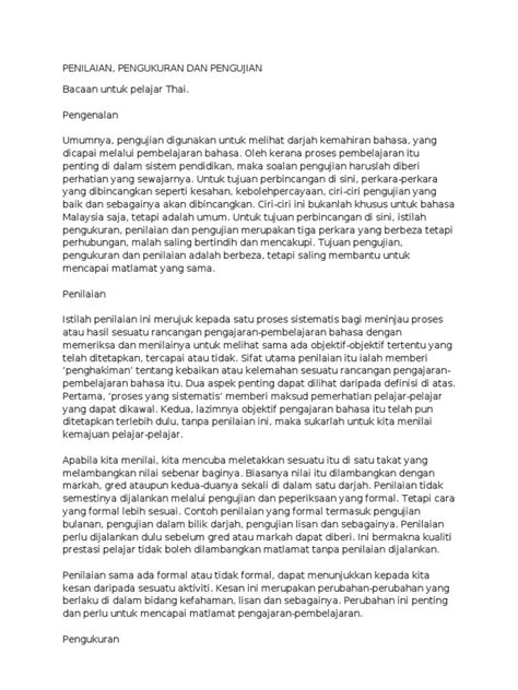 PDF PENILAIAN Pgukuran Dan Pgujian DOKUMEN TIPS